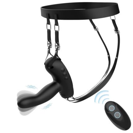 Mini Saddle G Spot Prostate Vibrator With Suction Cup & Panty - Lurevibe