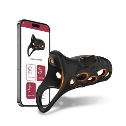 App Controlled Male Sex Toy 10 Vibration Modes App Support Waterproof - Lurevibe