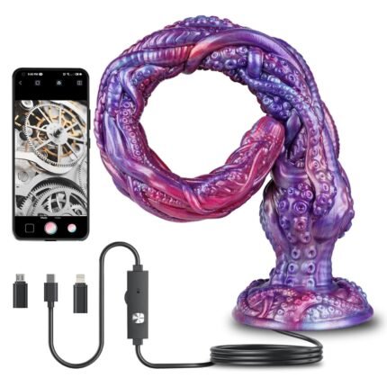 Octopus Smart Endoscopic / Squirting Monster Dildo Anal Plug - Lurevibe